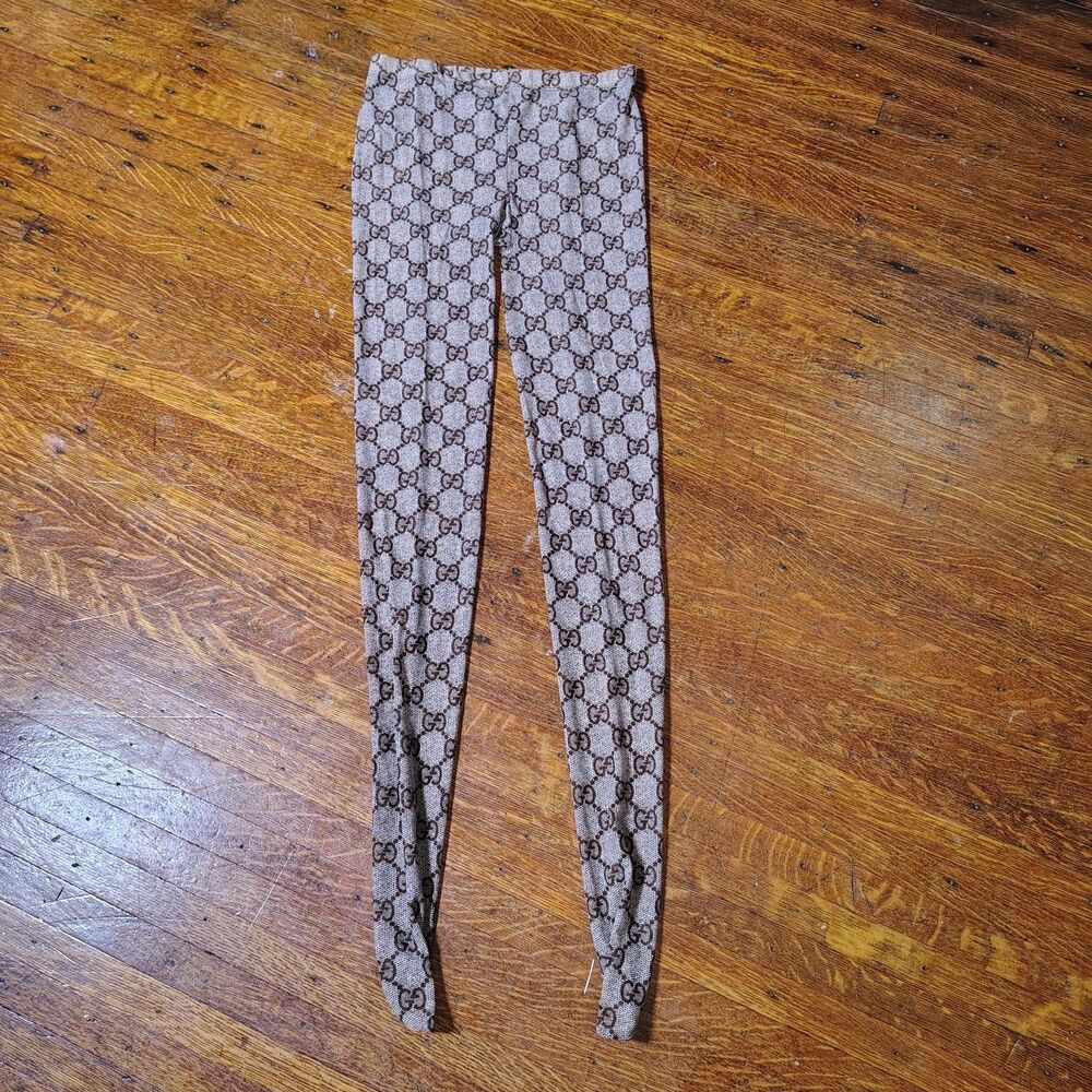 Authentic Gucci Monogram GG Tights Wmns Size (XS/S)/T717
